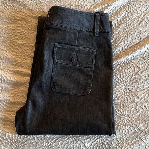 Kenneth Cole Reaction Womens Straight Leg Jeans Denim Pocket Blue/BlackSize‎ 10 - Picture 6 of 10